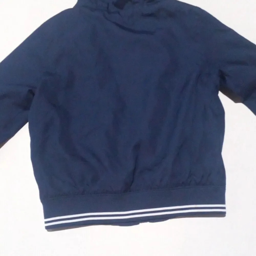 Baby Gap Factory Varsity Hooded Windbreaker Jacket-Size 2 Years/2T-Lined-Pockets
